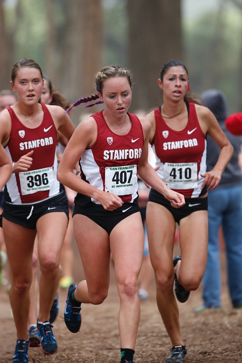 130831 USF-XC-Invite-050.JPG - August 31, 2013; San Francisco, CA, USA; The University of San Francisco cross country invitational at Golden Gate Park.